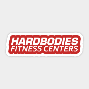 Hardbodies Fitness Centers Sticker